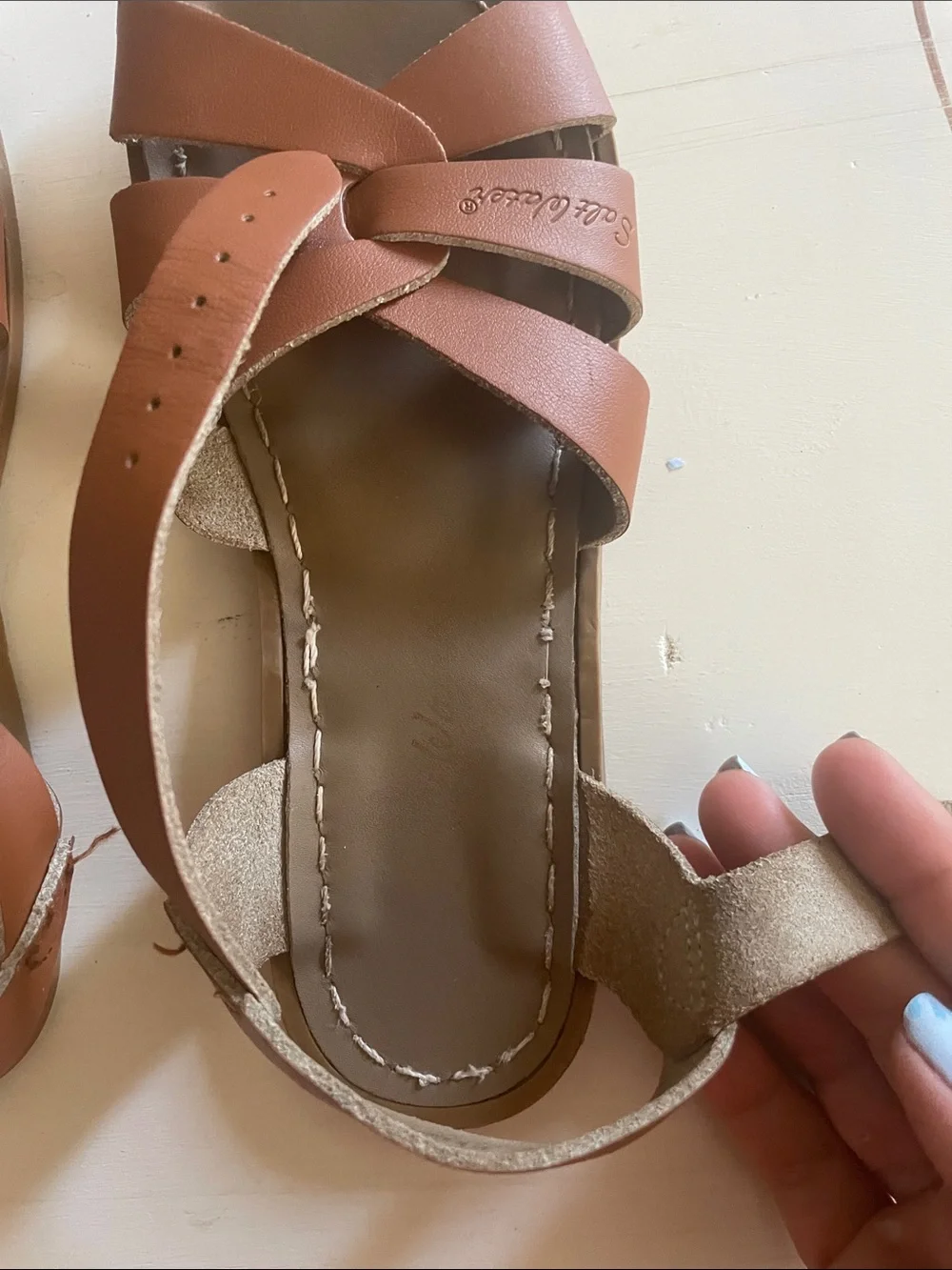 Salt Water Sandals by Hoy Tan Strappy Kids Sandals